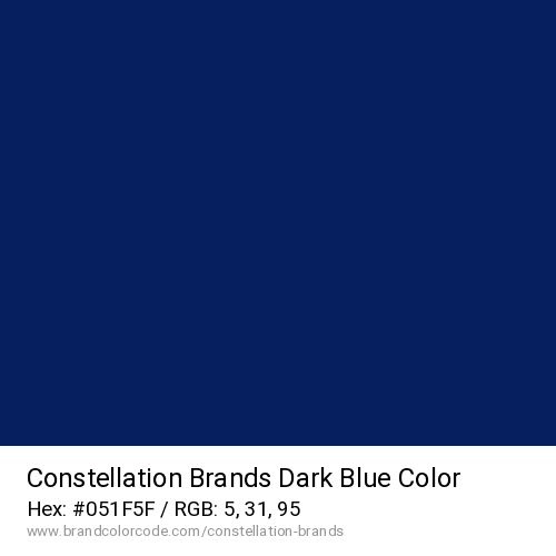 Constellation Brands's Dark Blue color solid image preview