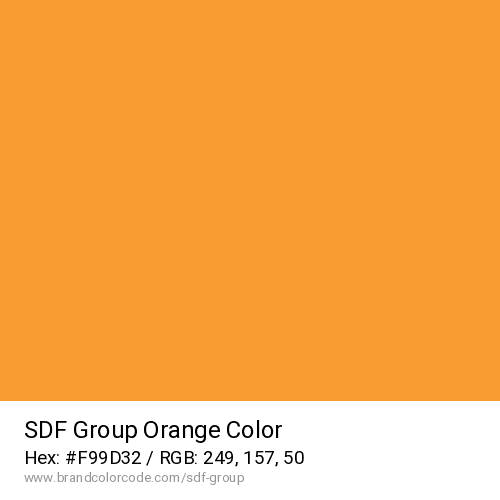 SDF Group's Orange color solid image preview