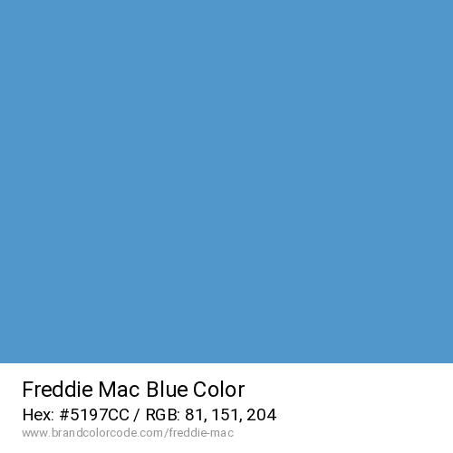 Freddie Mac's Blue color solid image preview