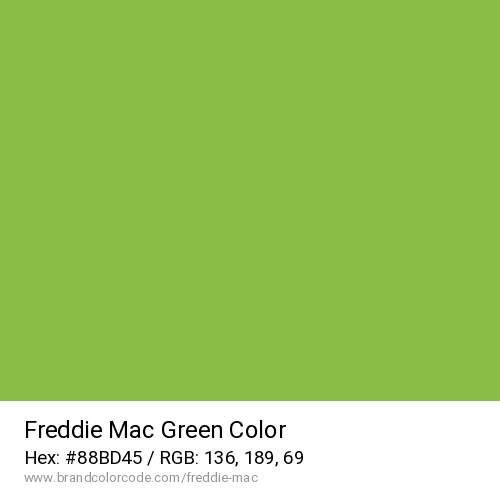 Freddie Mac's Green color solid image preview