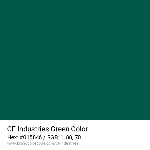 CF Industries's Green color solid image preview