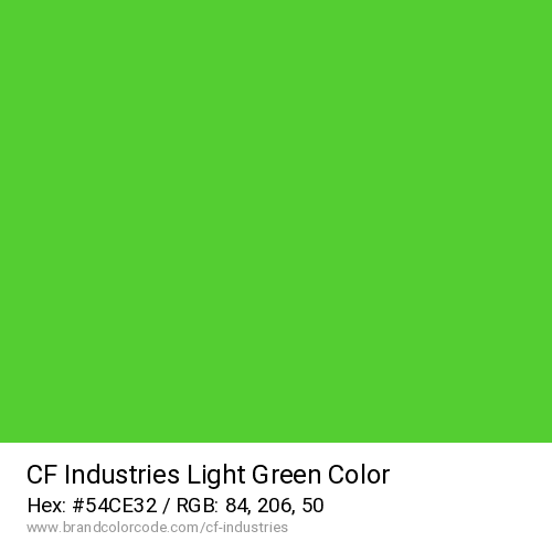 CF Industries's Light Green color solid image preview