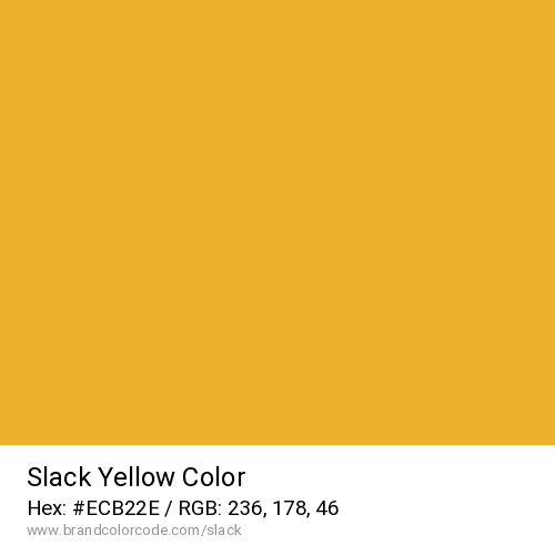 Slack's Yellow color solid image preview
