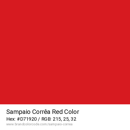 Sampaio Corrêa's Red color solid image preview