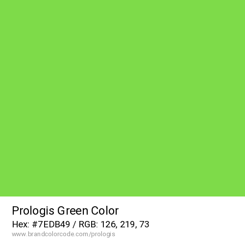 Prologis's Green color solid image preview