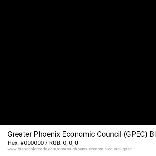 Greater Phoenix Economic Council (GPEC)'s Black color solid image preview