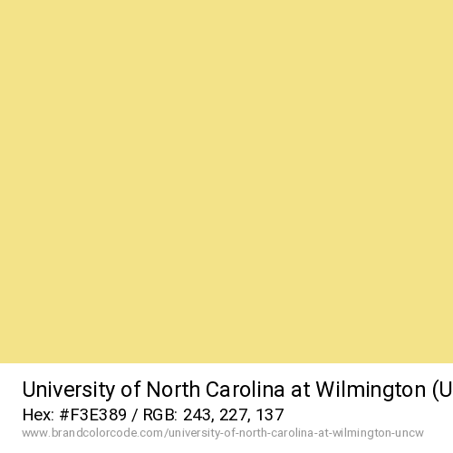 University of North Carolina at Wilmington (UNCW)'s Gold color solid image preview