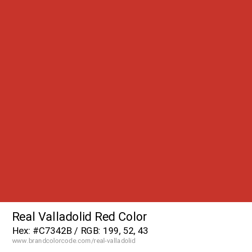 Real Valladolid's Red color solid image preview