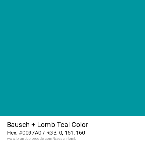 Bausch + Lomb's Teal color solid image preview