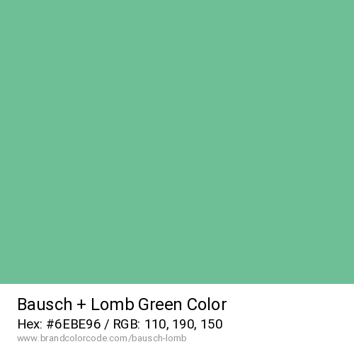 Bausch + Lomb's Green color solid image preview