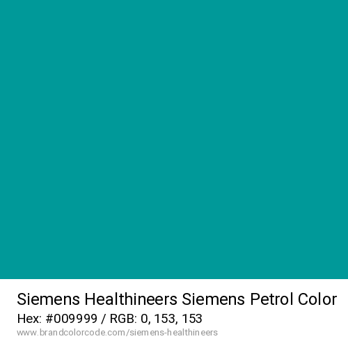 Siemens Healthineers's Siemens Petrol color solid image preview