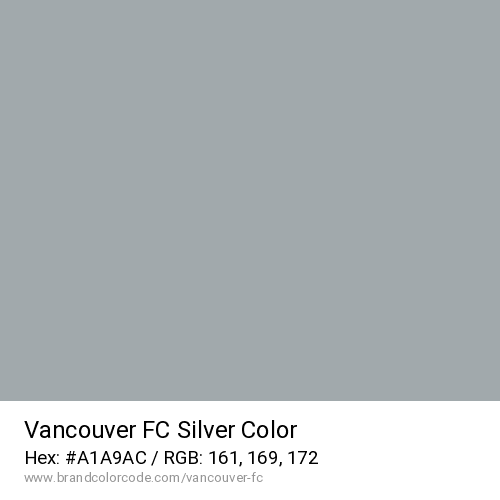 Vancouver FC's Silver color solid image preview
