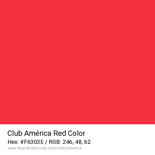 Club América's Red color solid image preview