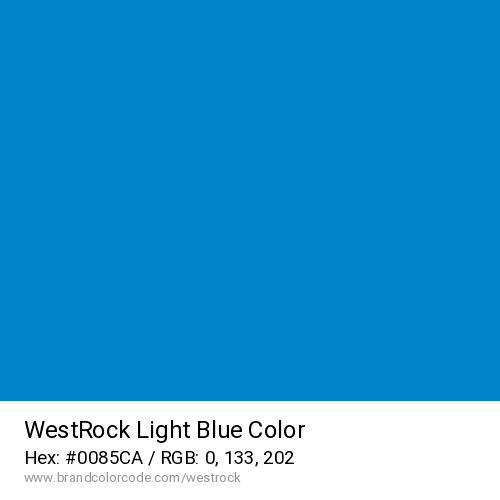 WestRock's Light Blue color solid image preview