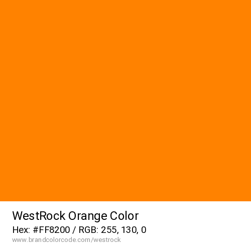 WestRock's Orange color solid image preview