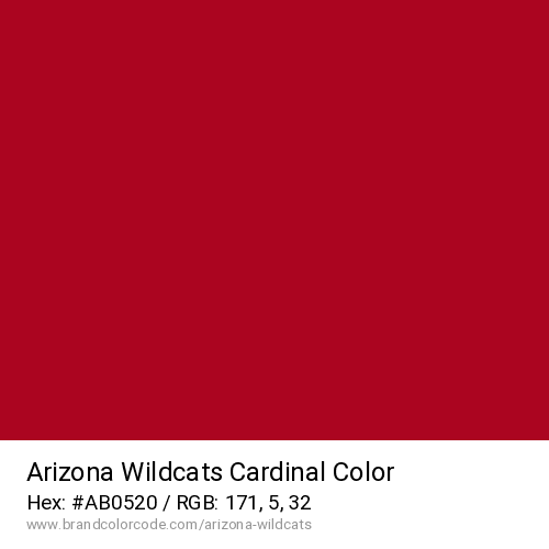 Arizona Wildcats's Cardinal color solid image preview