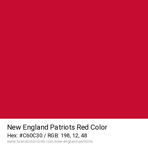 New England Patriots's Red color solid image preview