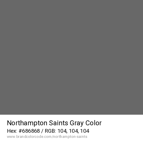 Northampton Saints's Gray color solid image preview