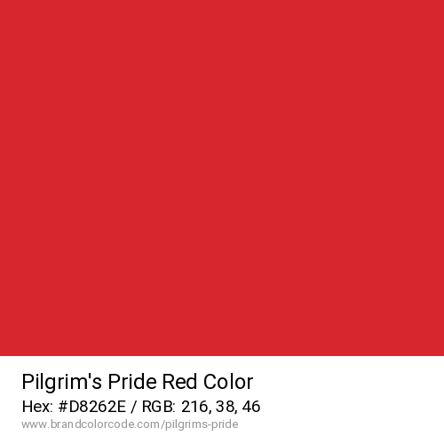 Pilgrim’s Pride's Red color solid image preview