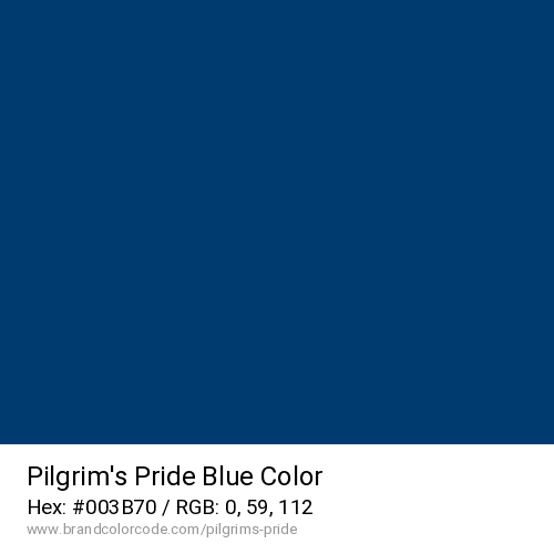 Pilgrim’s Pride's Blue color solid image preview