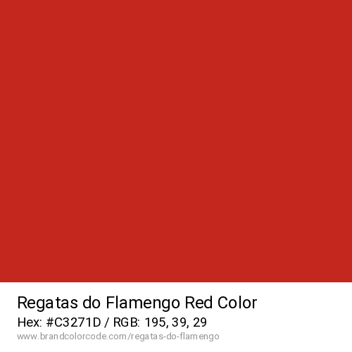 Regatas do Flamengo's Red color solid image preview