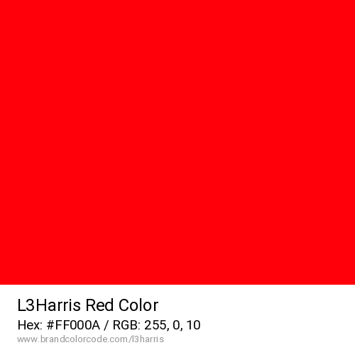 L3Harris's Red color solid image preview