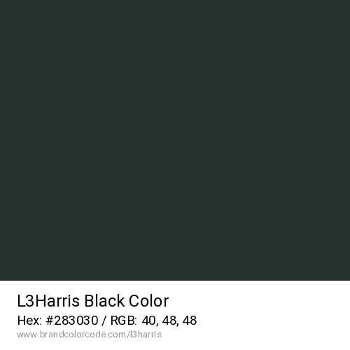 L3Harris's Black color solid image preview