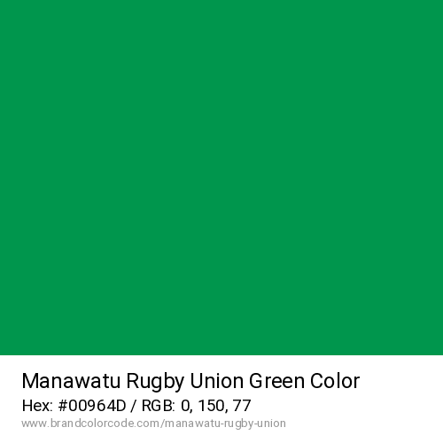 Manawatu Rugby Union's Green color solid image preview