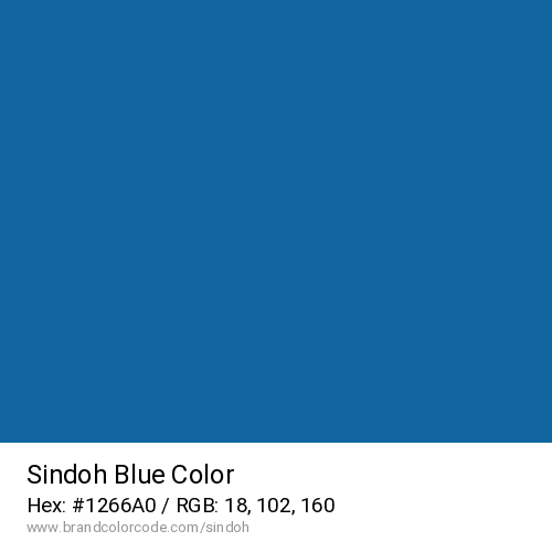 Sindoh's Blue color solid image preview