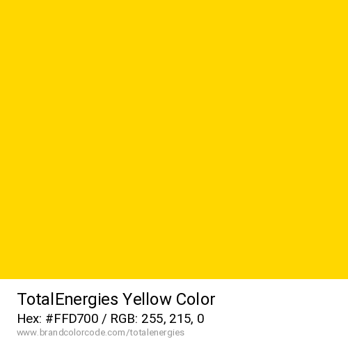 TotalEnergies's Yellow color solid image preview