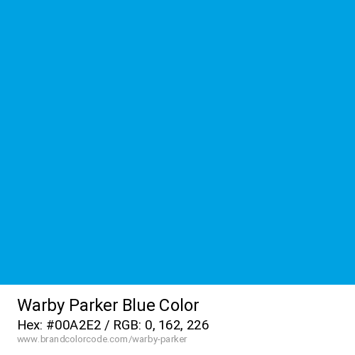 Warby Parker's Blue color solid image preview