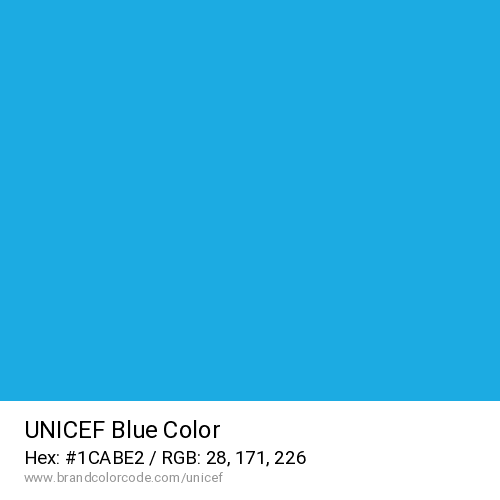 UNICEF's Blue color solid image preview