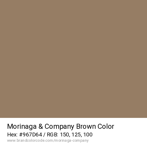 Morinaga & Company's Brown color solid image preview