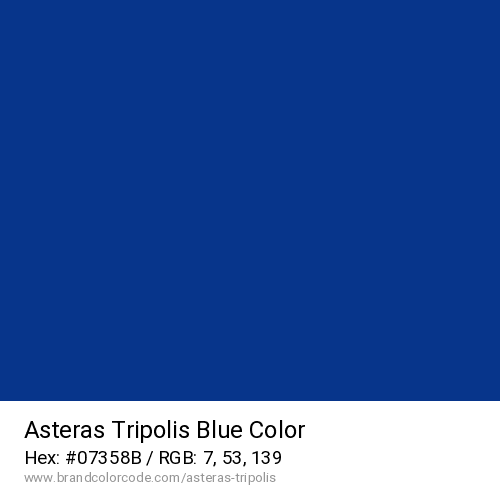 Asteras Tripolis's Blue color solid image preview