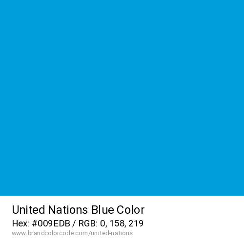 United Nations's Blue color solid image preview