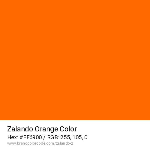 Zalando's Orange color solid image preview