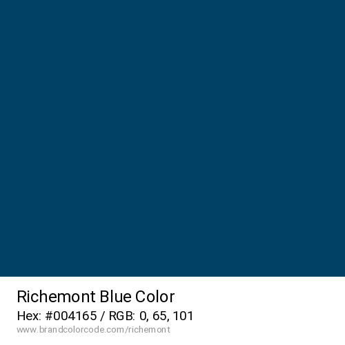 Richemont's Blue color solid image preview