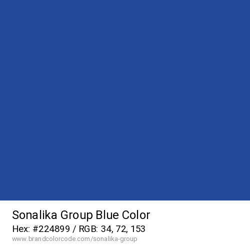 Sonalika Group's Blue color solid image preview