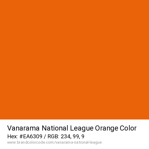 Vanarama National League's Orange color solid image preview