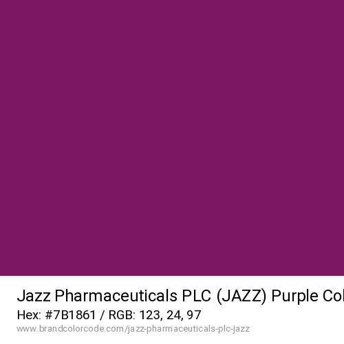 Jazz Pharmaceuticals PLC (JAZZ)'s Purple color solid image preview