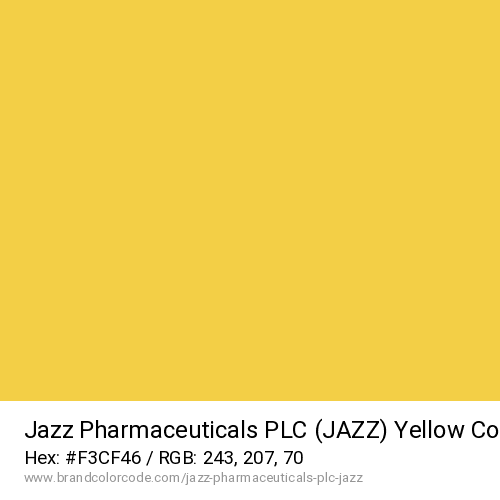 Jazz Pharmaceuticals PLC (JAZZ)'s Yellow color solid image preview