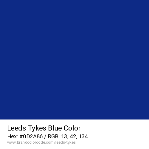Leeds Tykes's Blue color solid image preview