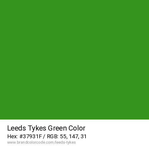 Leeds Tykes's Green color solid image preview