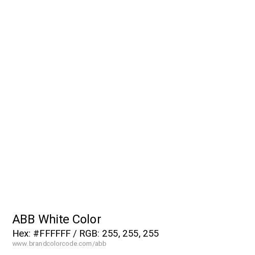 ABB's White color solid image preview