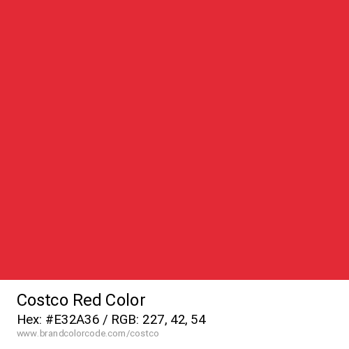Costco's Red color solid image preview