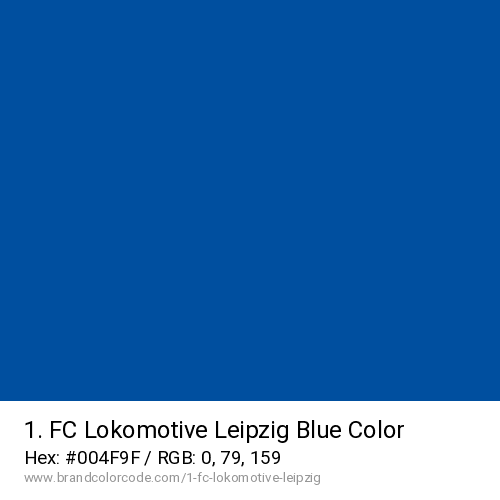 1. FC Lokomotive Leipzig's Blue color solid image preview