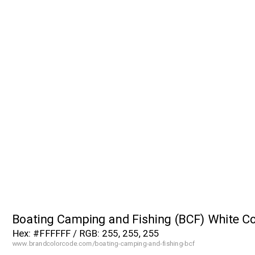 Boating Camping and Fishing (BCF)'s White color solid image preview