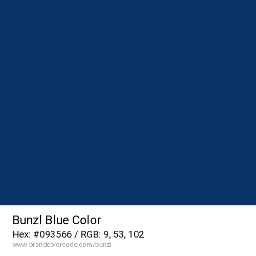 Bunzl's Blue color solid image preview