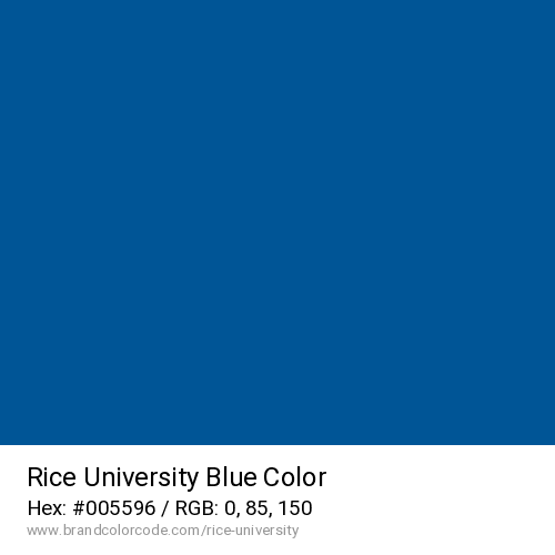 Rice University's Blue color solid image preview