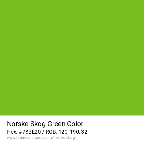 Norske Skog's Green color solid image preview